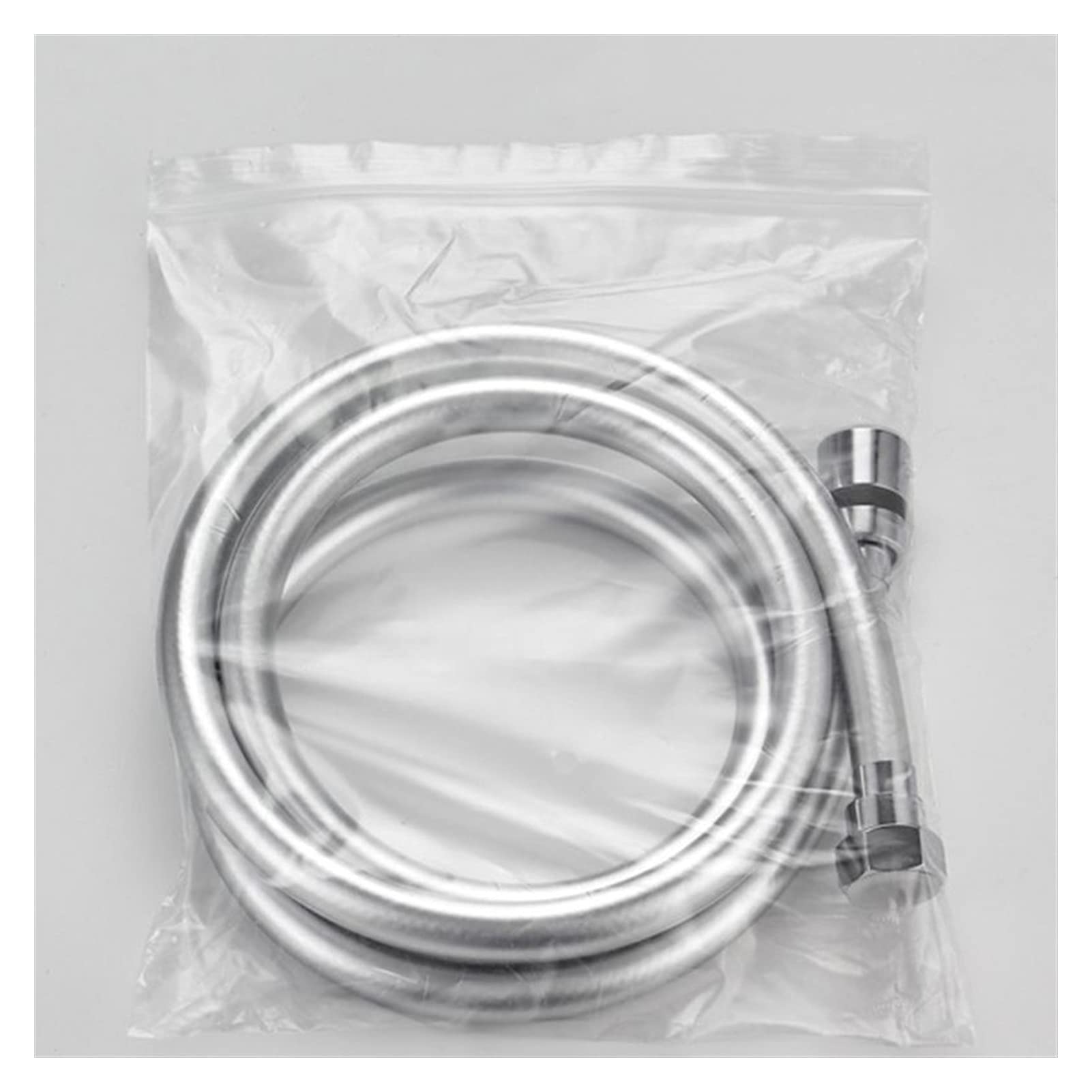 Tuyaux de plomberie, tuyau de chauffe-eau, tuyau de douche flexible, tuyau de douche lisse de 1,5/2/3 m, tête portative épaississante haute pression, flexible anti-enroulement adapté aux pièces de bai