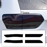 Vista 10 de BOGAR TECH DESIGNS Cubierta tintada para luz de freno trasera y reflector de parachoques compatible con Jeep Grand Cherokee 2014-2021, oscura
