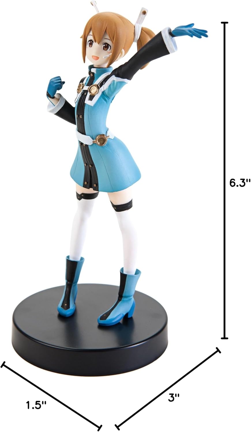 Furyu Sword Art Online the Movie: Silica Ordinal Scale Special Action Figure, 6.3"