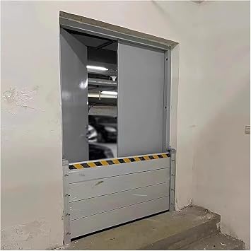 Temporary Install Anti Control Flood Barriers Rescue Water Barrier Gate, Flood Equipment Flood Protection Barrier, for Garages,Underground P,H80cm-W45cm17.72in