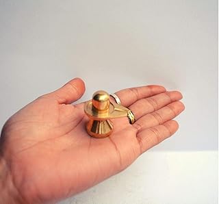 Brass Metal Shivling Shiva Shiv Parivar Sculpture Murti Idol Family Statue (1.25