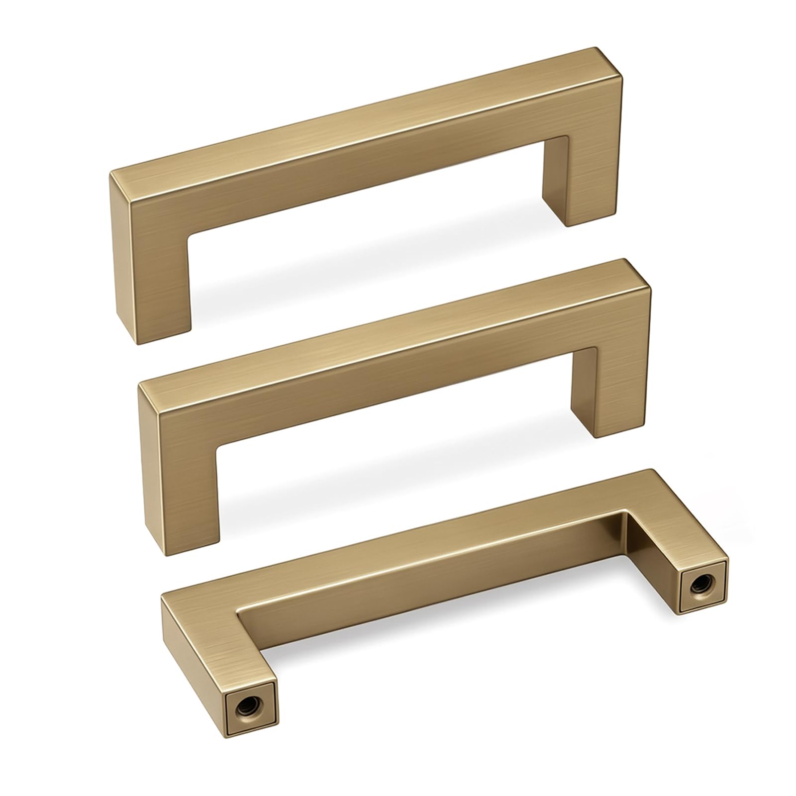 Goldenwarm 10 Pack 5 Inch Gold Cabinet Handles Brushed Gold Cabinet Pulls — Amazon image 27