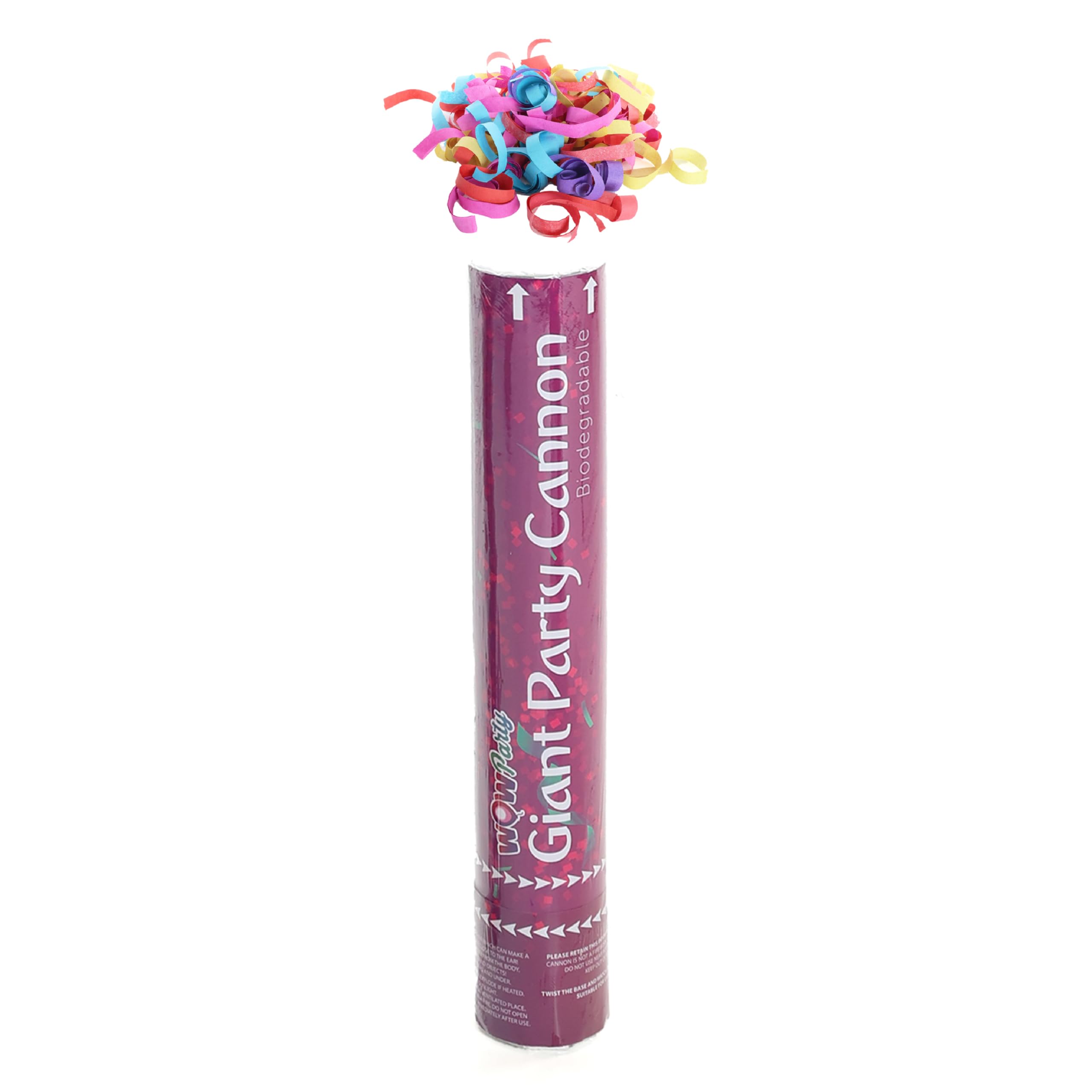 Party Cannon Confetti Shooter - Pack of 1-30cm - Confetti Popper for New Years and Wedding Events