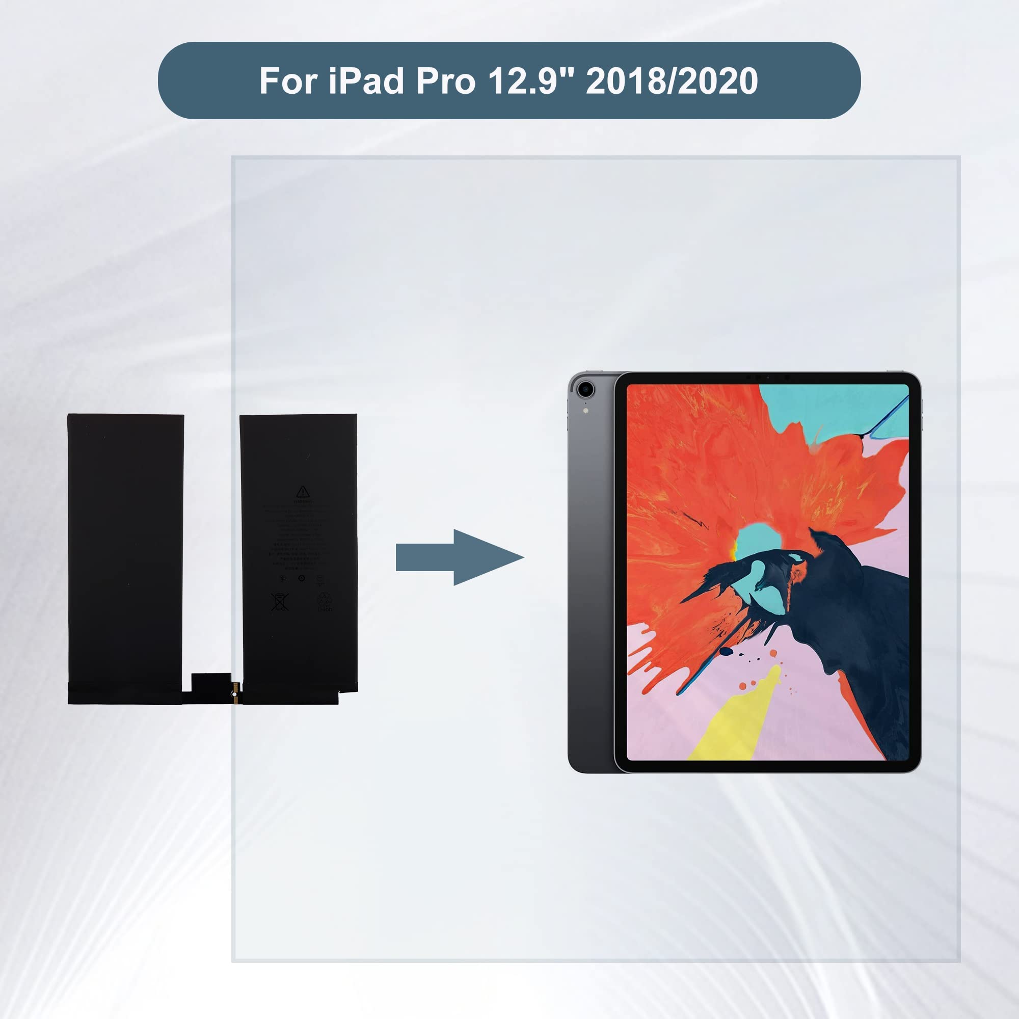 Amazon.com: E-YIIVIIL Replacement Battery A2043 Compatible with