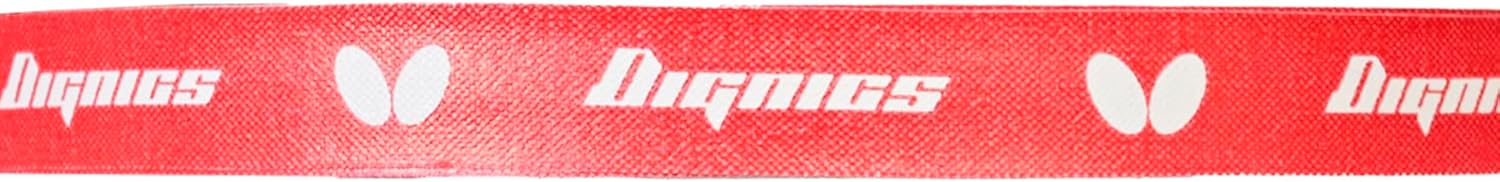 Butterfly Dignics Side Tape to Protect the Edges of Your Rubber and Blade for Table Tennis/Ping Pong Paddles - Width 12mm - Rolls Come in 10m (20 Rackets) and 50m (100 Rackets)