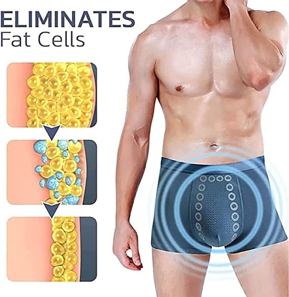 CEAeis Magnetic Therapy Energetic Men Pants,Energy Field Therapy Men's Underwear,Health Care Breathable Inner Pant