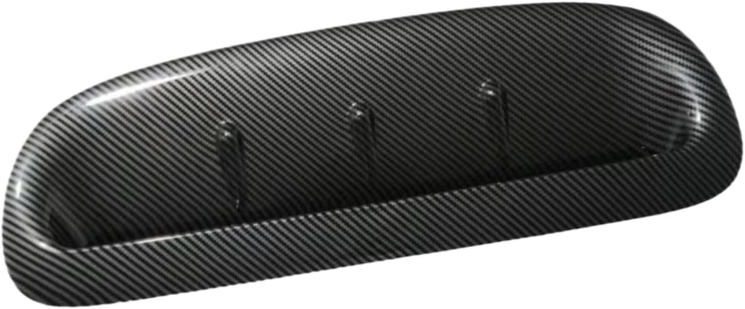 Air Flow Intake Cover Car Front Air Hood Bonnet Scoop Vent Trim Compatible with BMW for Mini for Cooper S for R53 R50 2002 2003 2004 2005 2006(Black1)