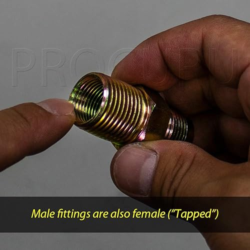 Miniatura 4 de PROCURU Kit de conector flexible de gas de 58 pulgadas de diámetro exterior x 72 pulgadas con válvula de ángulo de 34 pulgadas para estufa, horno,