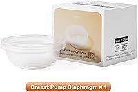 Vista 5 de NCVI Diafragma de repuesto compatible con 8100/8102/8122/8116/8128/8129, accesorios para extractor de leche, sin BPA, 1 unidad