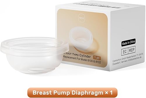 Miniatura 5 de NCVI Diafragma de repuesto compatible con 8100/8102/8122/8116/8128/8129, accesorios para extractor de leche, sin BPA, 1 unidad