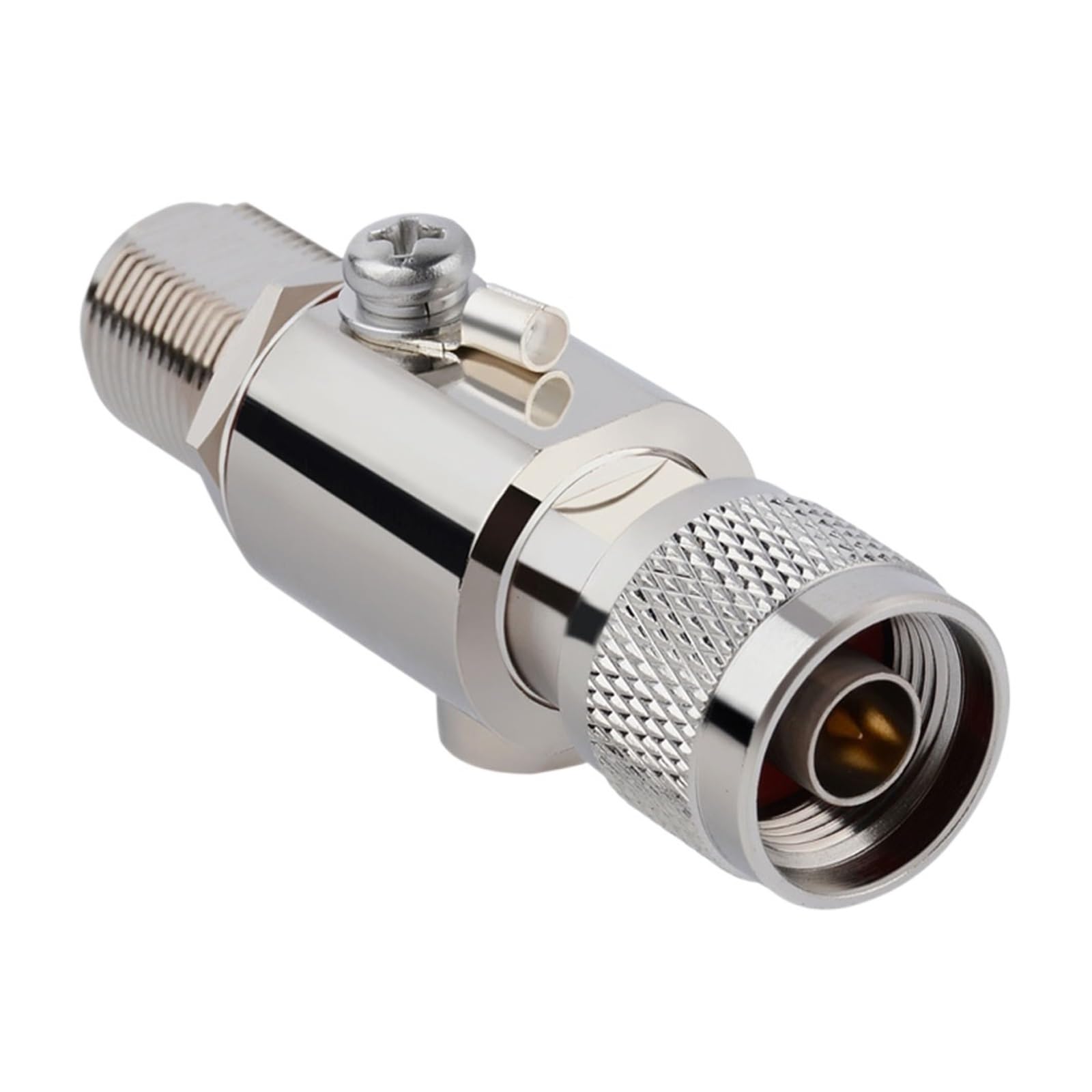 Parafoudre N mâle femelle coaxial DC-3GHZ en alliage durable 50ohm 200W