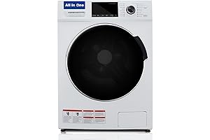 24" All-in-One Washer and Ventless Dryer: The Perfect Laundry Solution for Space-Limited Living