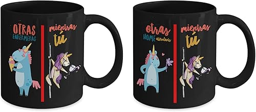 Miniatura 6 de Regalo para los asistentes a casa  Taza de Cafe enfermeras  Perfecto regalo para graduados, profesionales y estudiantes de casa  Vaso con afirm,