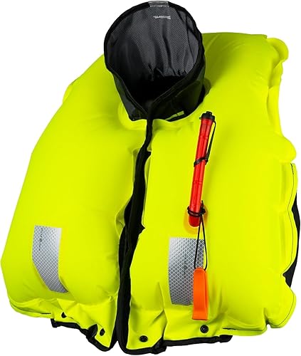 Miniatura 25 de BLUESTORM Stratus 35 Chaleco salvavidas inflable PFD para adultos Guardacostas de Estados Unidos (USCG) aprobado por la Guardia Costera
