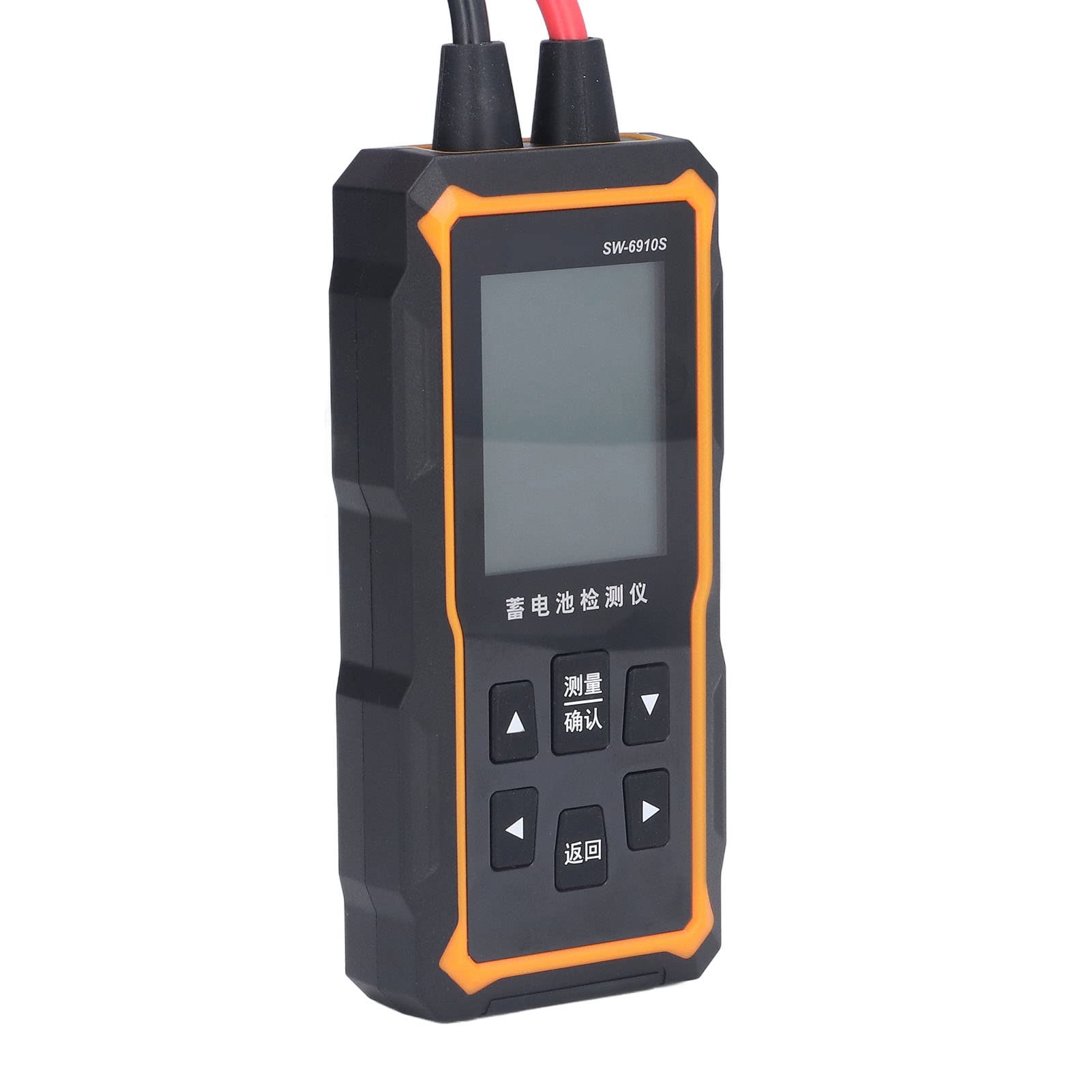 Ejoyous Tester Baterii Duży Wyświetlacz LCD Tester Akumulatora Samochodowego do Akumulatorów Kwasowo-ołowiowych 12 V 24 V ABS Test Kelvina CCA Analiza Rozruchu ładowania dla Właścicieli Pojazdów w