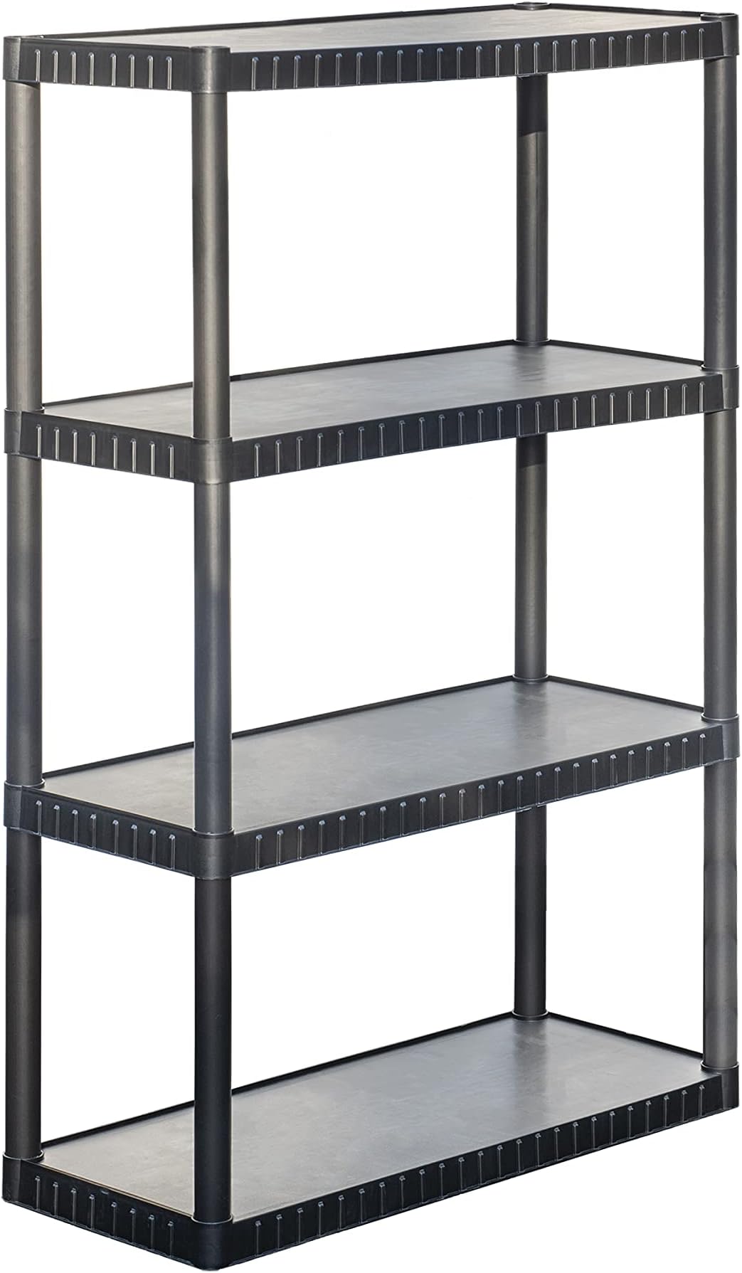 HDX 128974 36 in. W x 72 in. H x 24 in. D 5Shelf Plastic