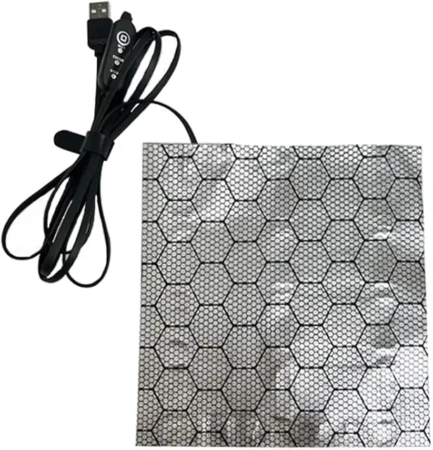 Coussin chauffant réglable 10W pour terrarium reptiles et petits animaux