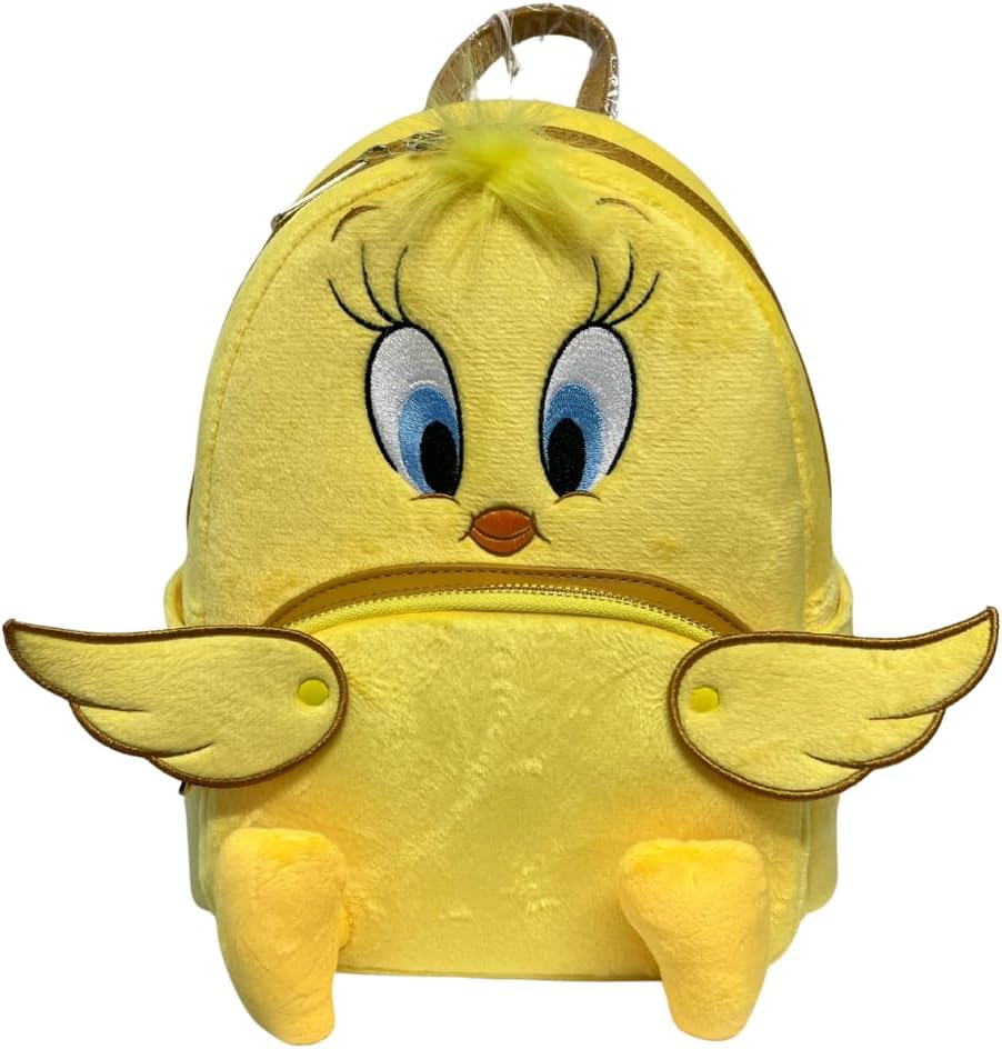 Loungefly Looney Tunes Tweety Bird Plush Mini Backpack