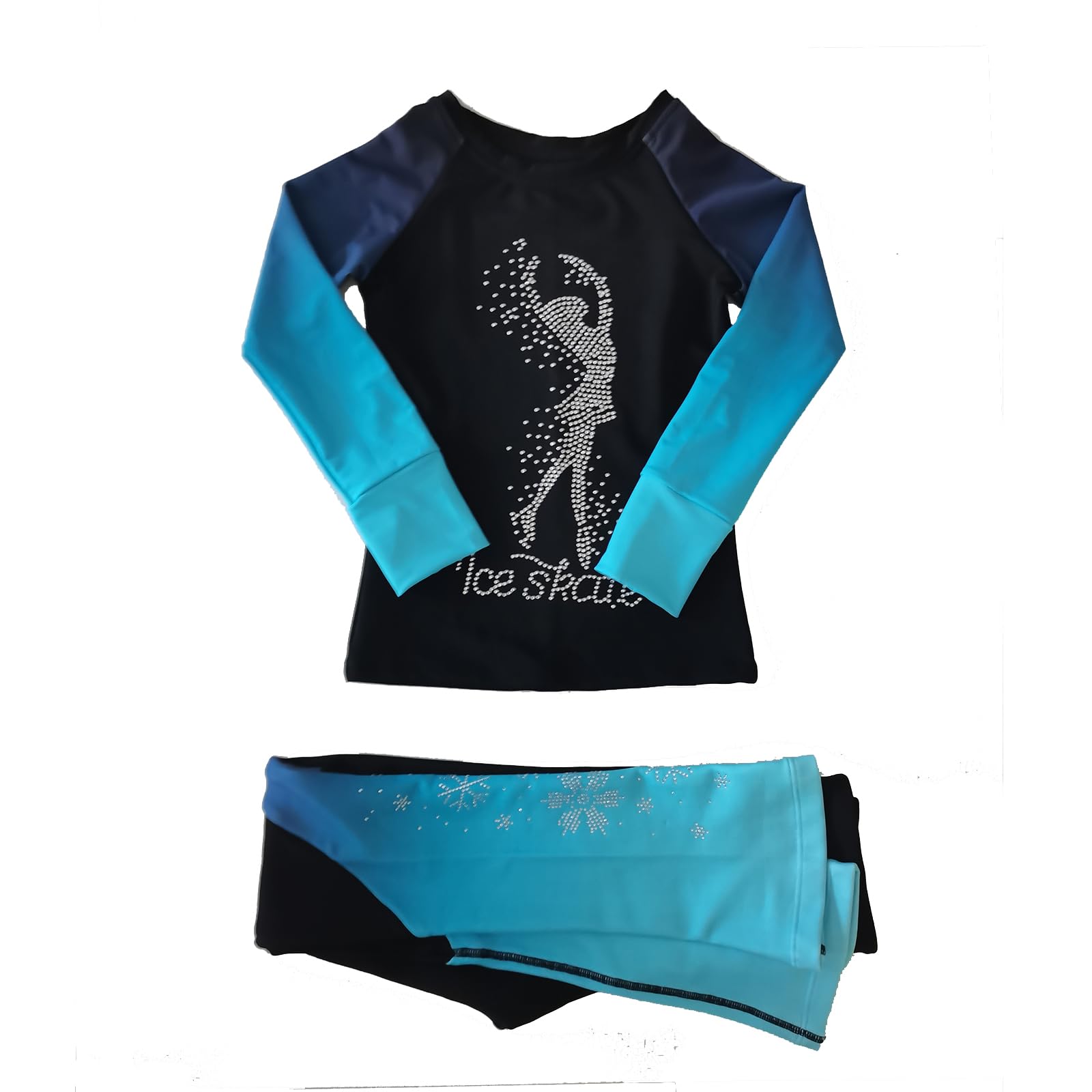 LIUHUO Figure Skating Suit Pants Jackets Girls Women Comfortable Training Wear Multicolor