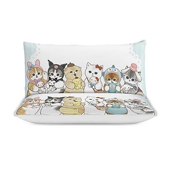 Amazon｜モフ-サンド Mofusand 布団カバー3点セット シングル