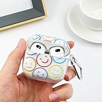 Vista 5 de Funda protectora de TPU suave y transparente para Airpods de 3ª generación, funda de carga con correa de muñeca y cordón para pulsera