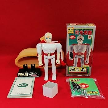 当時物　超合金まとめ！ Amazon.co.jp: 名作シリーズ 月光仮面 超合金 GA-66 ポピー 当時