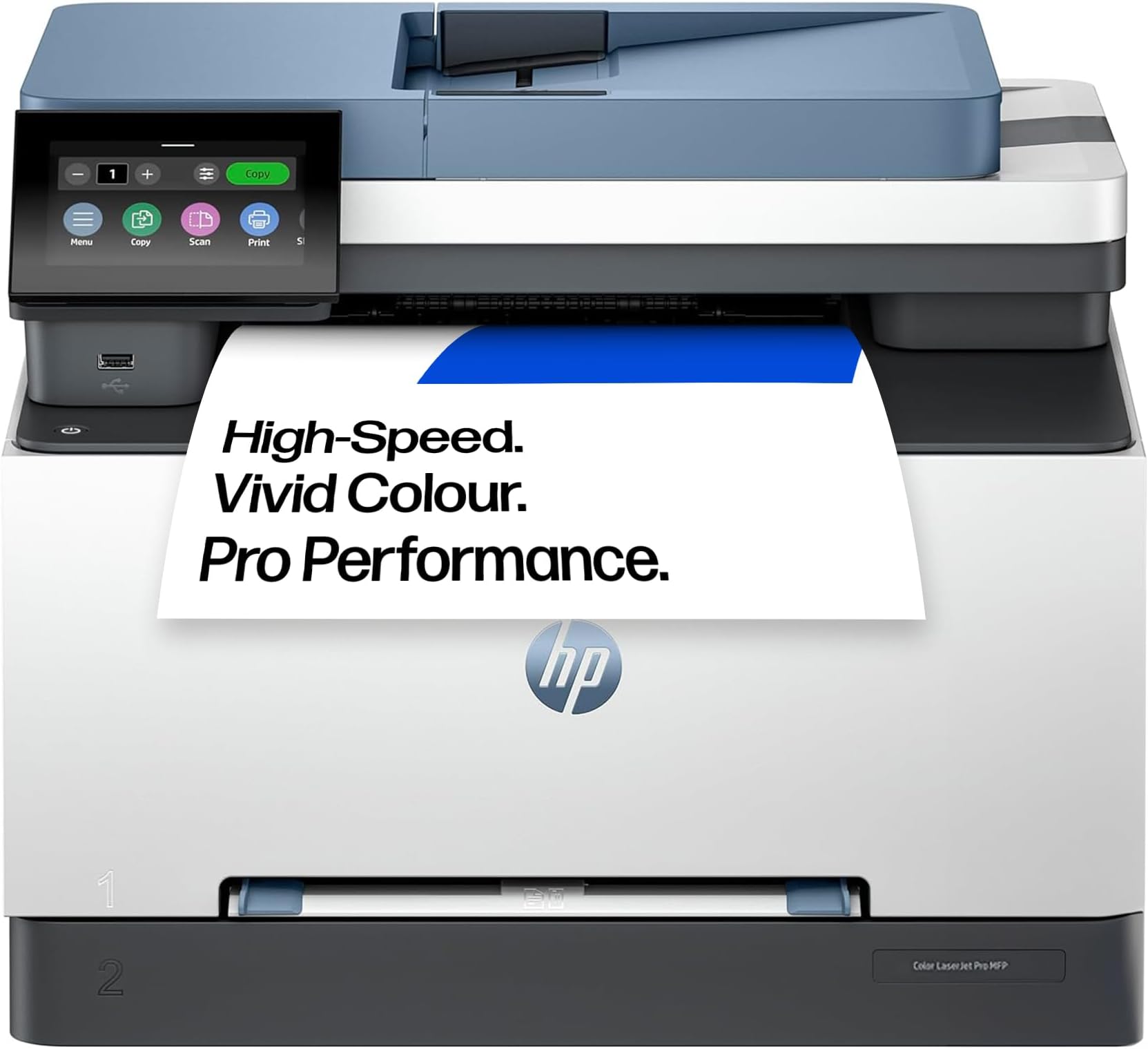 HP LaserJet Pro MFP 3302fdw Laser Printer | Colour | Printer for Small Medium Business | Print, Scan, Copy, Fax | Automatic document feeder | 2-Sided Printing | Wireless | Front USB port | Touchscreen