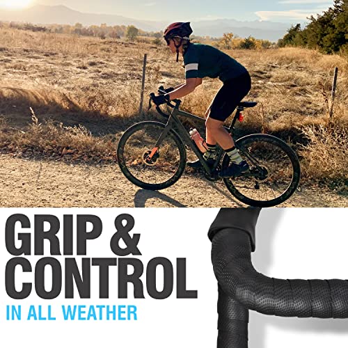 MARQUE Pro Bike Handlebar Tape – Road Cycling Bicycle Padded Handle Bar Wrap with Non-Slip Grip for Drop Bars – 2PCS per Set - Thumbnail 6