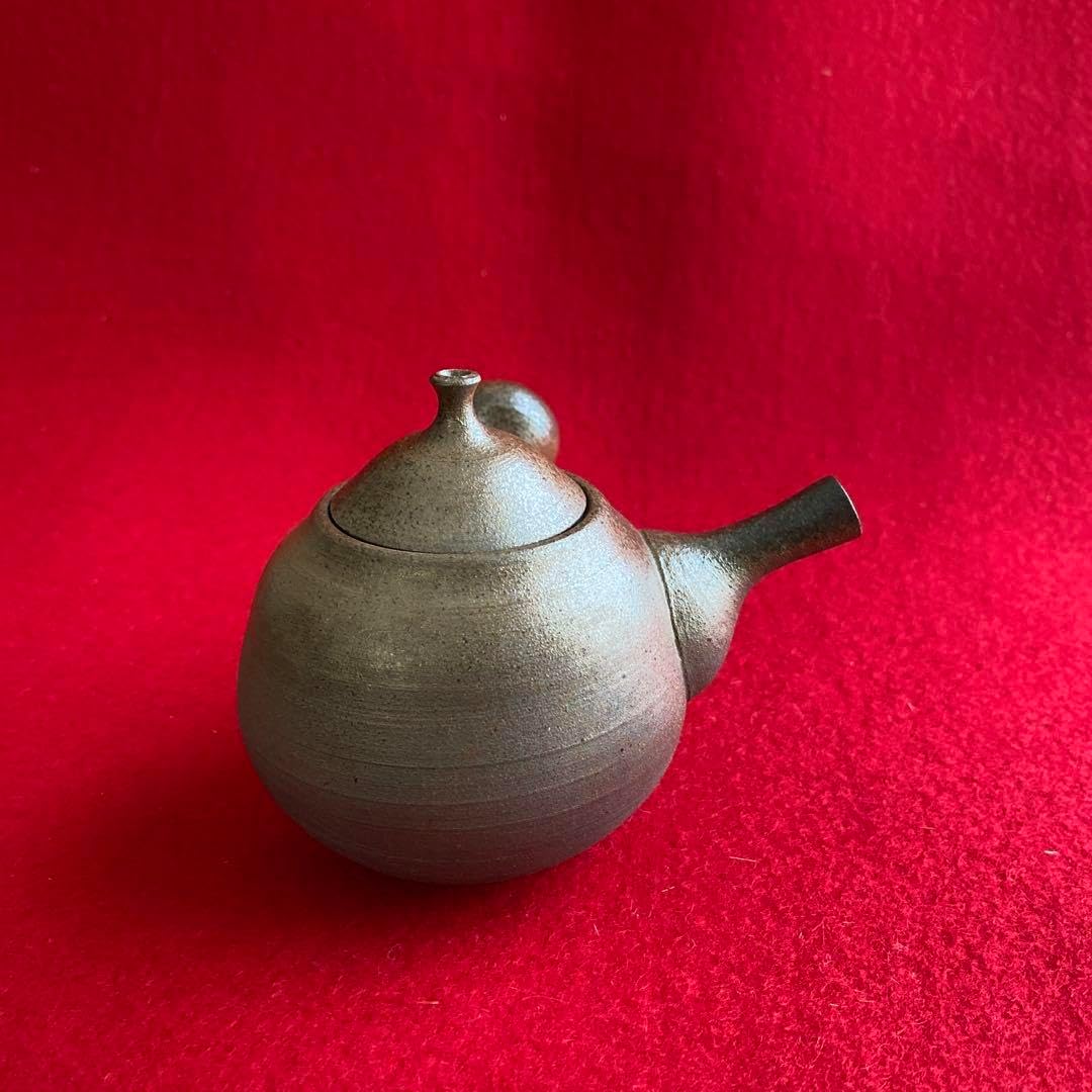 越前焼名工　村島　順　【鮎陶房】急須代表的作家逸品自然灰釉究極美蔓手持ち急須酒器 Amazon.co.jp: 越前焼名工 村島 順 鮎陶房 急須の代表的作家の