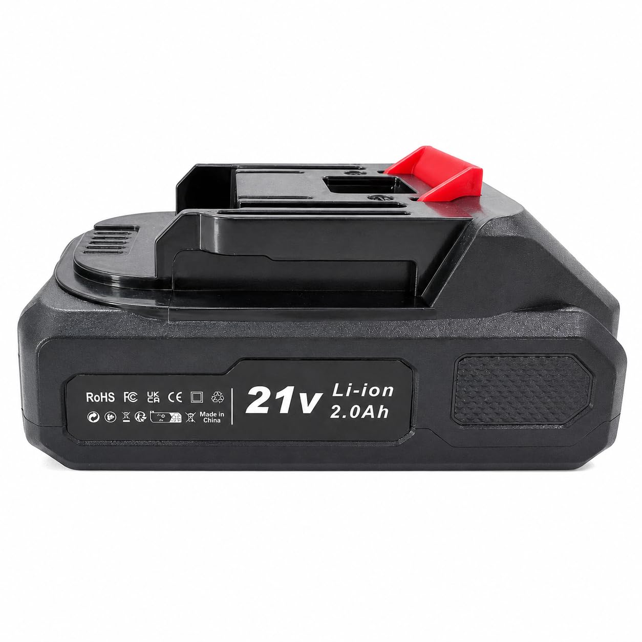 21V 2.0AH Battery, Lithium-Ion Replacement Battery for Bamse Chainsaw and Grass Trimmer