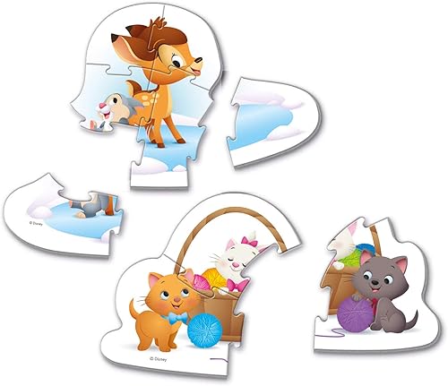 Miniatura 4 de Clementoni - 20826 - My First Puzzle Play for Future - Disney Animal Friends - 3+6+9+12 piezas - Hecho en Italia - Materiales 100% reciclados,
