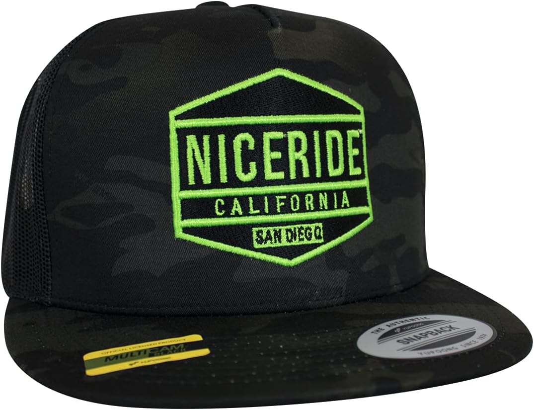 Good Times NEON Trucker Classic Snapback Trucker Baseball Hat - Image 6