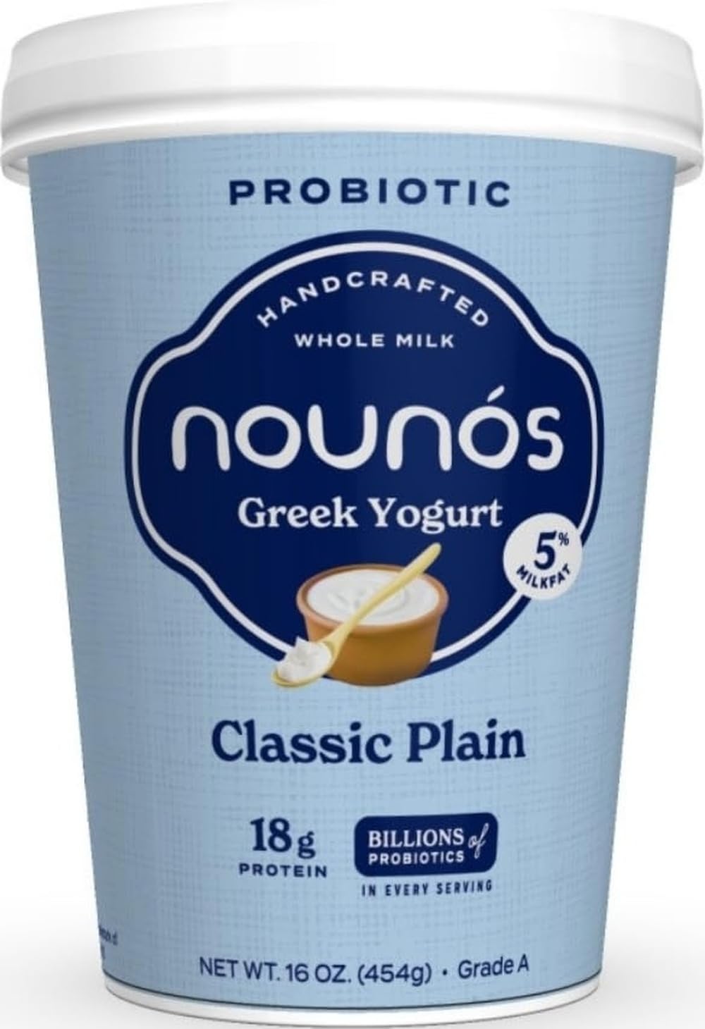 Nounos Creamery Greek yogurt classic plain