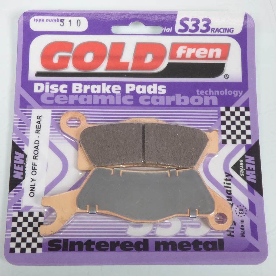 Plaquette de frein Gold Fren pour CAN-AM Outlander 500 4x4, ingénierie de pointe