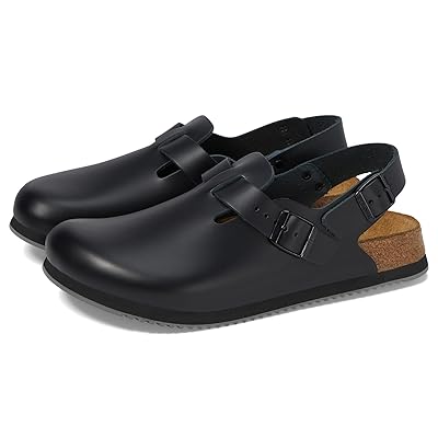 Birkenstock Tokyo Super Grip Shoes Black Leather