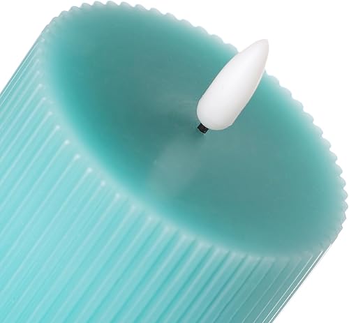 Miniatura 44 de Angelloong Velas parpadeantes de cristal transparente, sin llama, funcionan con control remoto y baterías, velas LED con temporizador, románticas