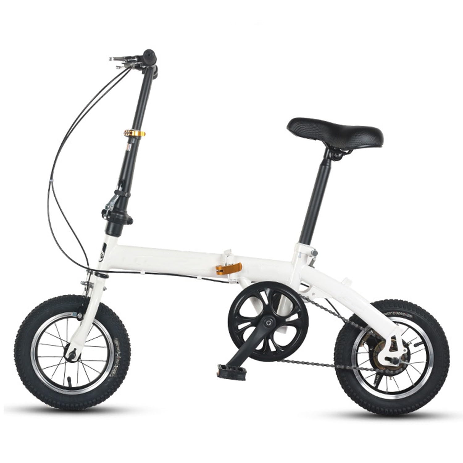 Bicicleta Plegable para Adultos De 12Pulgadas, Bicicleta Plegable Urbana, Bicicleta Plegable Móvil Portátil Liviana para Estudiantes Y Viajeros Urbanos
