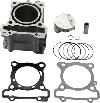 62mm Big Bore Racing Cylinder Kit Compatible with Yamaha N Compatible with Max Nmax 155 Aerox Tricity R15 Compatible with NVX 155cc to 183cc 2DP