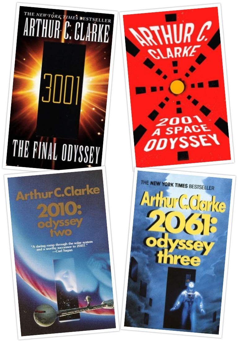 The Complete Arthur C. Clarke's Space Odyssey Series Books 1-4 (2001: A ...