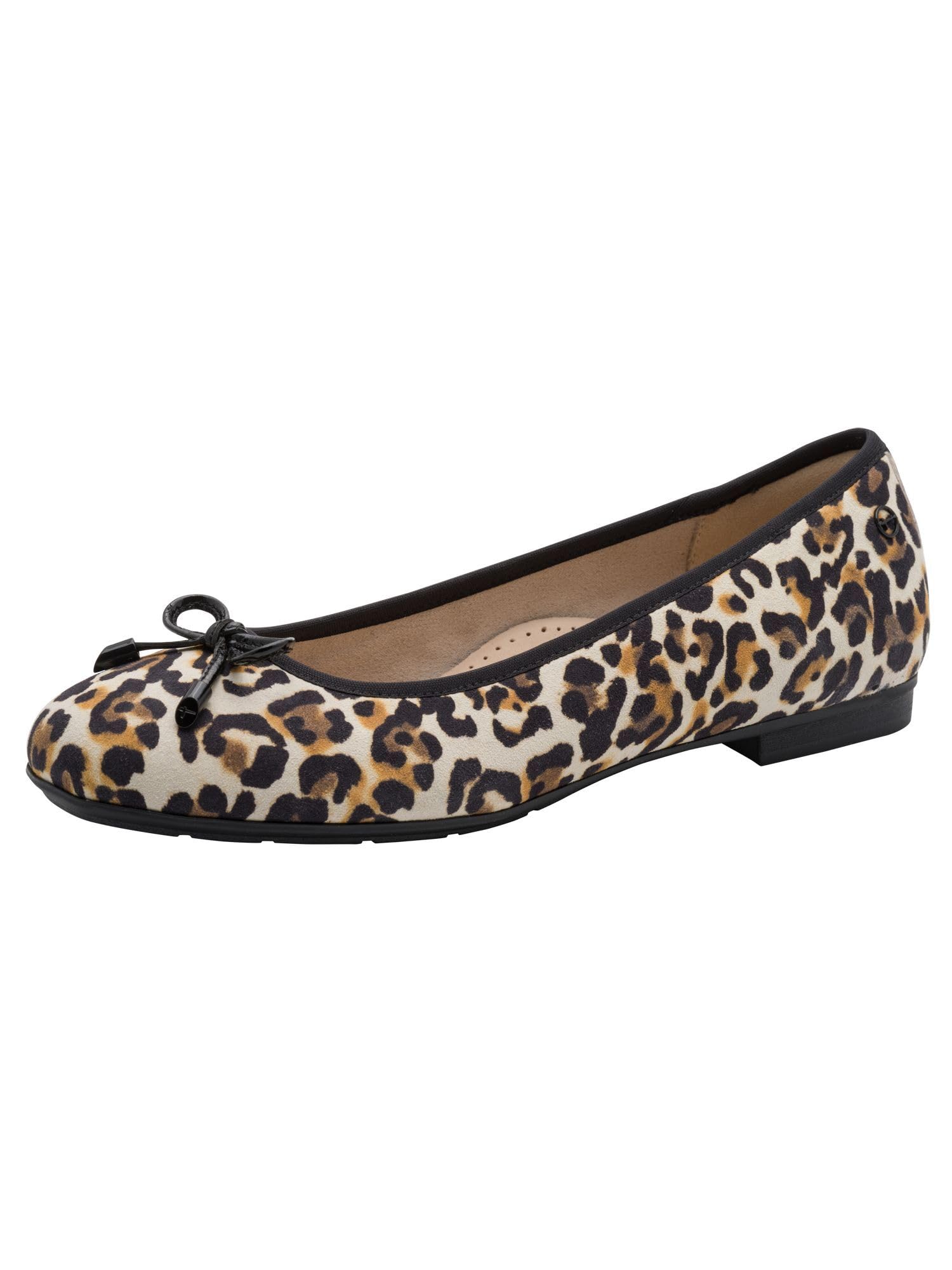 Tamaris Comfort Women's Ballerina 8-82102-42 Ballet Flats, Leopard, 39 EU