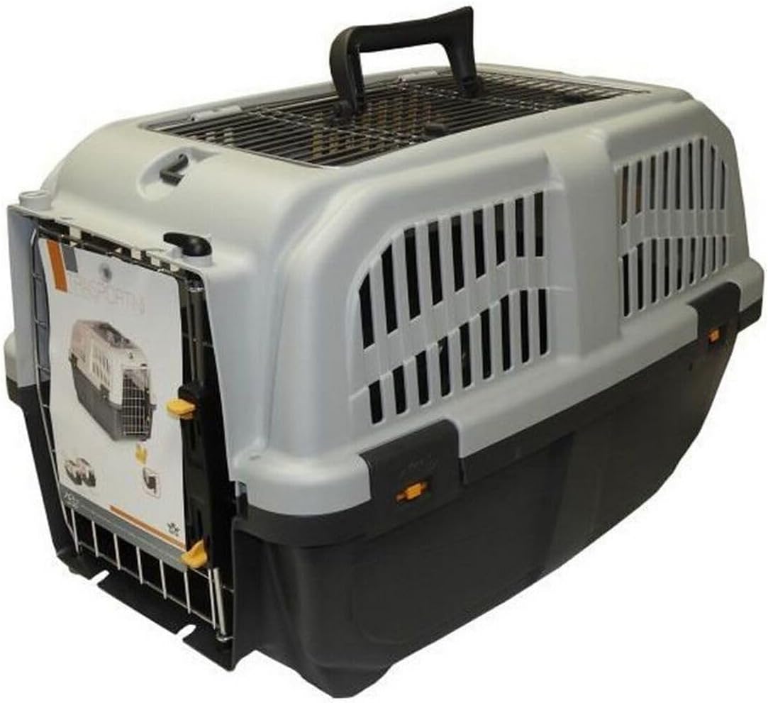 Aimé Skudo Transport Box in Plastic for Dog/Cat, 55 x 36 x 35 cm, 1.64 kg