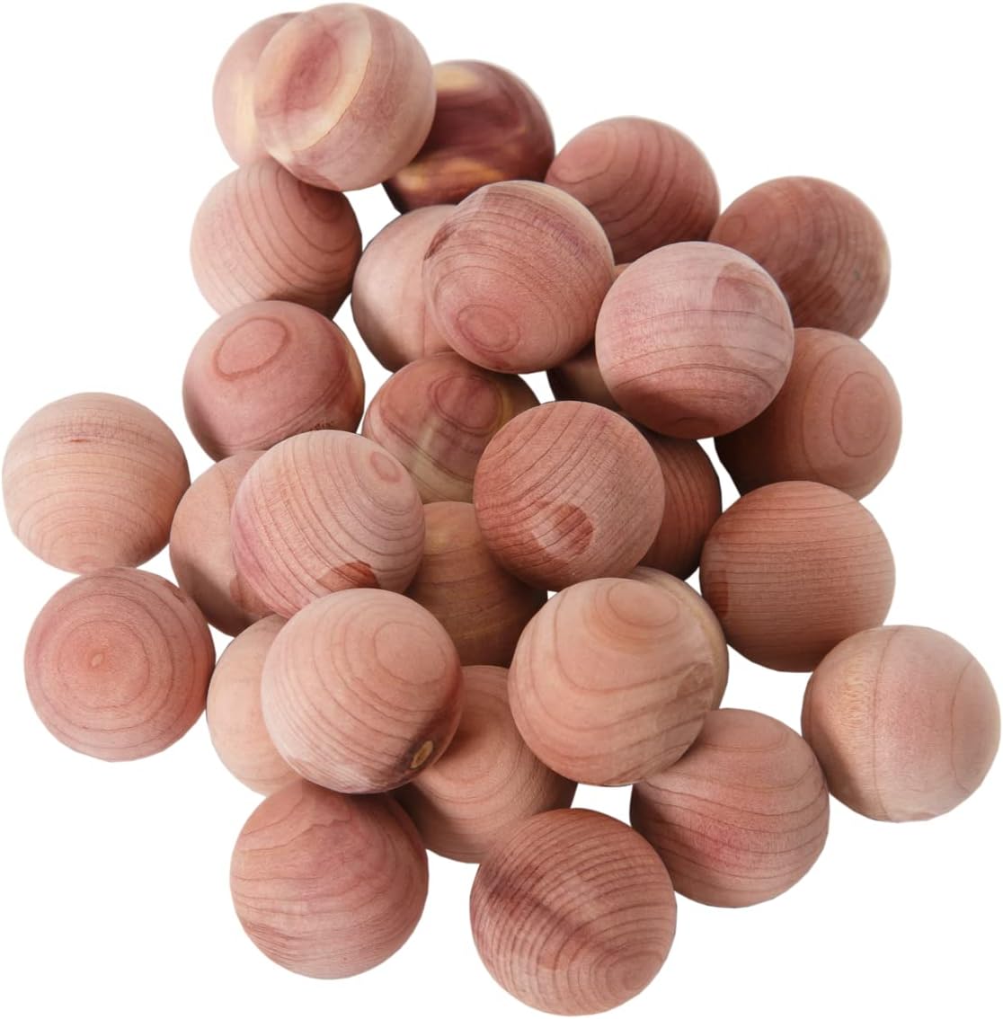 Cedar Balls for Clothes Storage - Cedar Essence Red Cedar Balls 100-Pack for Closet Protection,Moth Protection, Clothing Storage - Made in USA