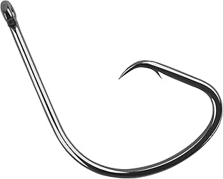 150pcs Octopus Circle Hooks Saltwater Fishing Hook Offset Sport Circle Bait Hook Catfish Hooks High Carbon Steel Fish Hooks Tackle