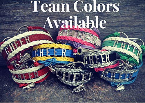 Infinity Collection Cheer Bracelet- Cheerleading Bracelet- Cheer Jewelry For Cheerleader #TOP3