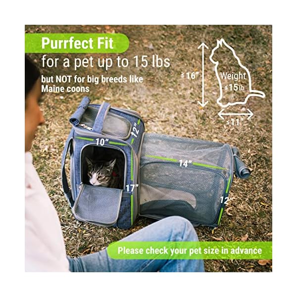 Expandable-Breathable-Cat-Backpack-Carrier-Designed-for-Comfy-Long-Walks-from-Kitty-to-Medium-Size-cat-Small-Dog-Puppy-Other-Small-pet-up-to-15lbs-Cat-Travel-Backpack-BT-01-2 Expandable Breathable Cat Backpack Carrier Designed for Comfy Long Walks - from Kitty to Medium-Size cat, Small Dog, Puppy, Other Small pet up to 15lbs - Cat Travel Backpack BT-01-2