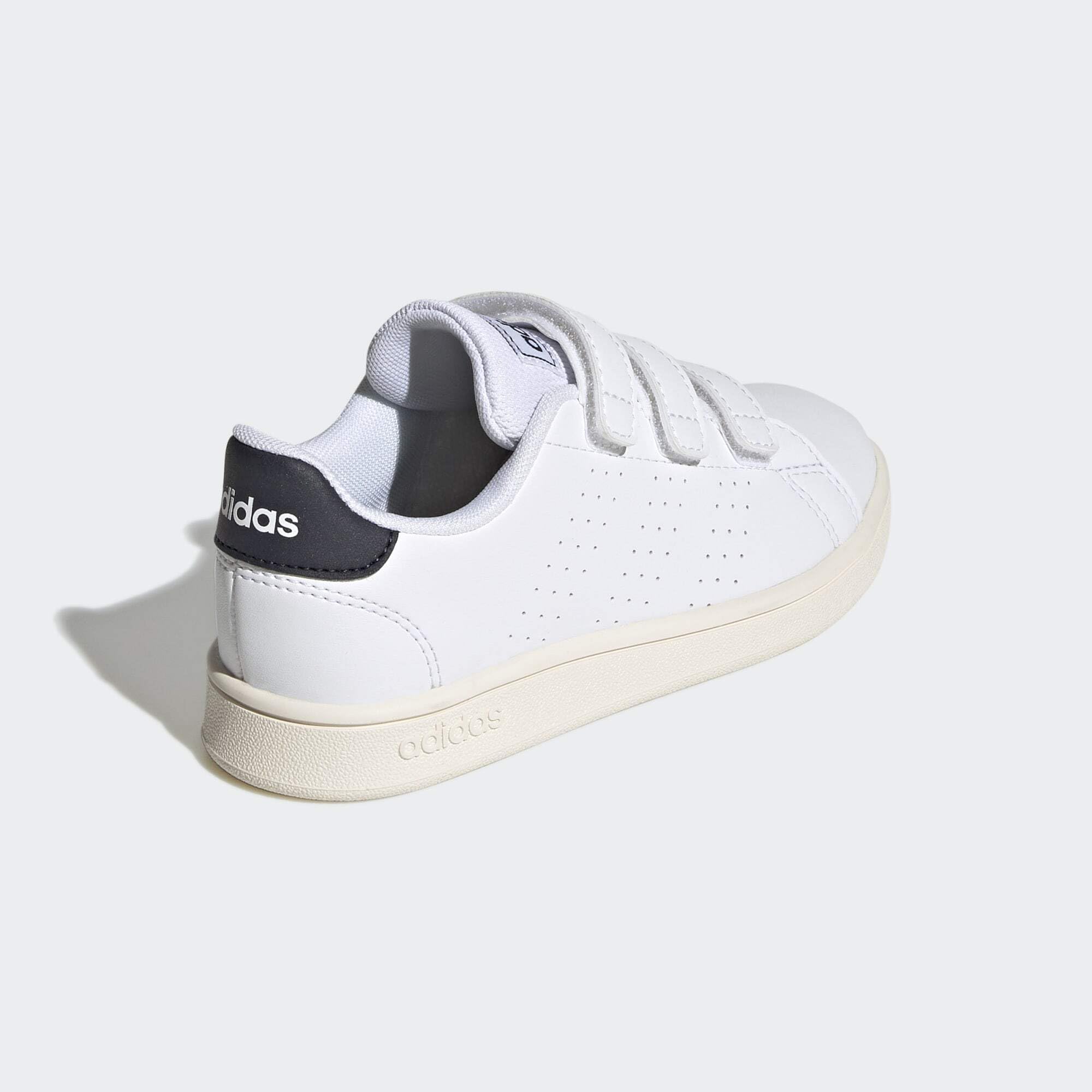 adidas Advantage, Sneakers Unisex - Bambini, Bianco (Ftwr White/Legend Ink/Cloud White), 35 EU