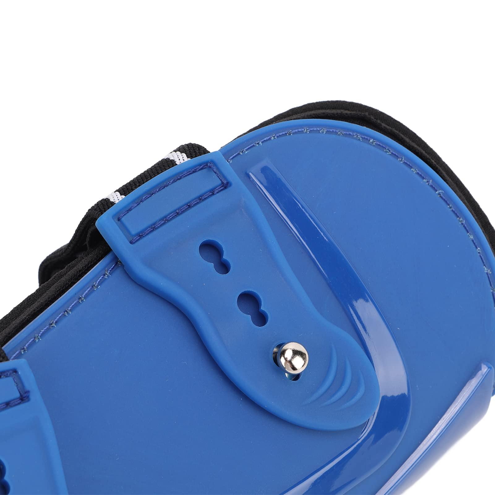 Stivali da cavallo, Paratendini per cavalli, Stivali per zampe di cavallo, Protezioni per le zampe posteriori anteriori ispessite, Elastico in PU traspirante, per equitazione, (Juego de cuatro XL