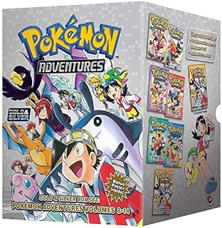 Pokémon Adventures Gold & Silver Box Set (set includes Vol. 8-14) (Pokemon)