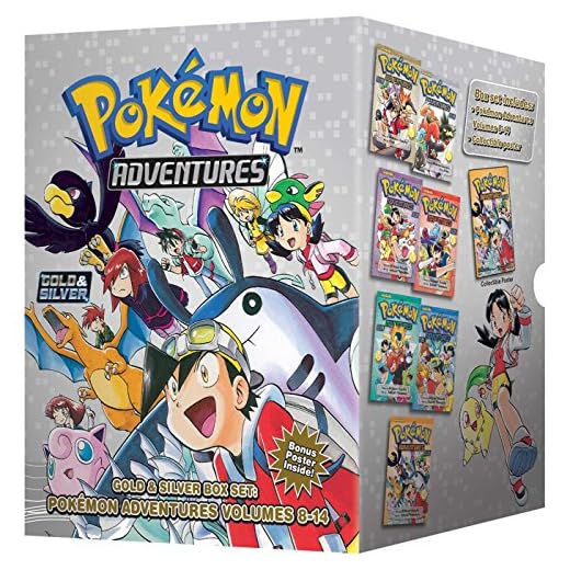 POKEMON ADVENTURES GN BOX SET VOL 02 GOLD SILVER: 8-14