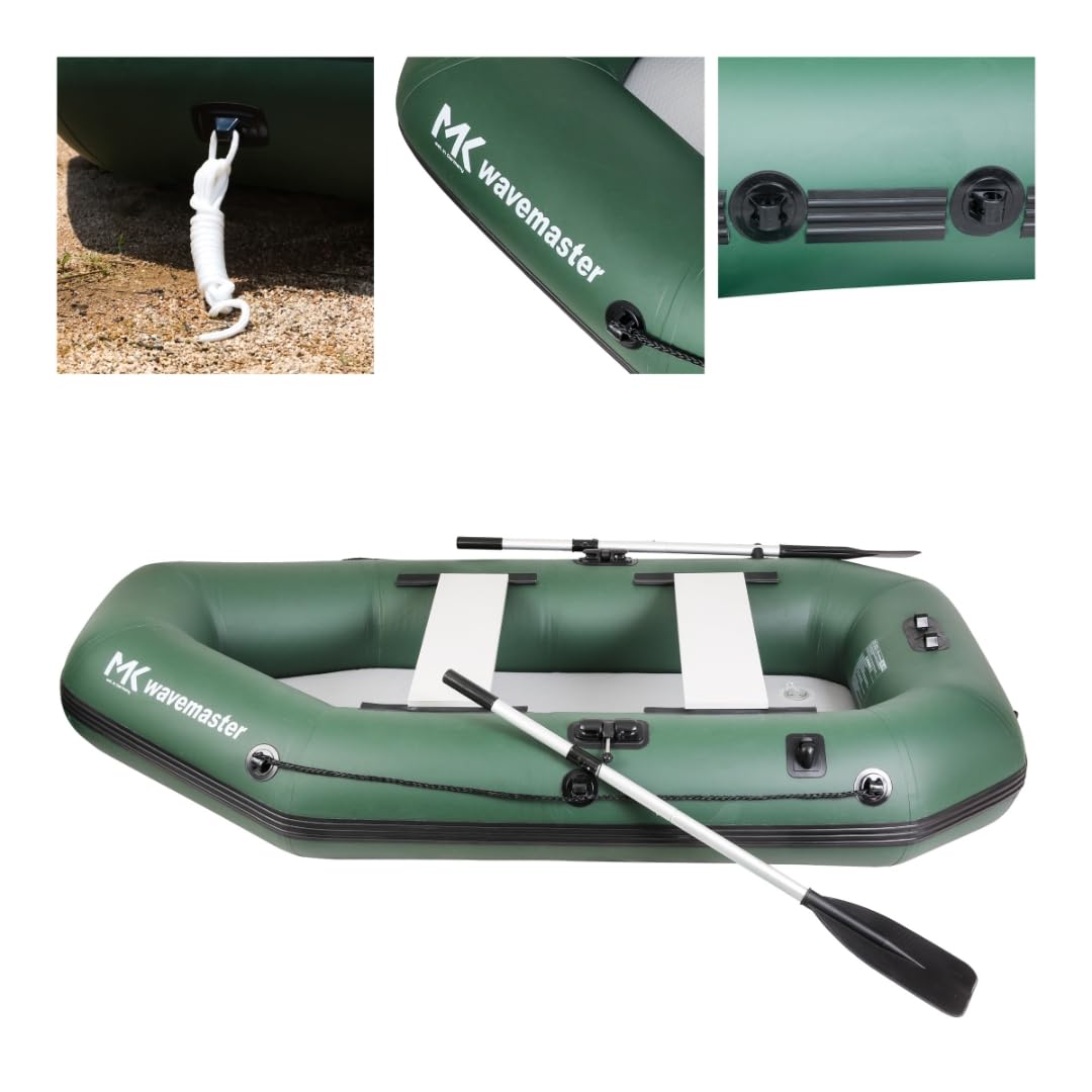MK-Angelsport Schlauchboot Wavemaster 235cm mit Luftboden für 2 Personen